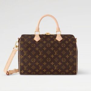 Louis Vuitton Speedy 30 Monogram Canvas Handbag – Authentic Luxury Bag
