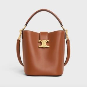 Celine small Louise in smooth calfskin tan