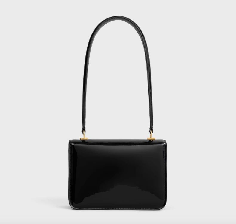 Celine teen Garance bag in patent Calfskin black - Image 2