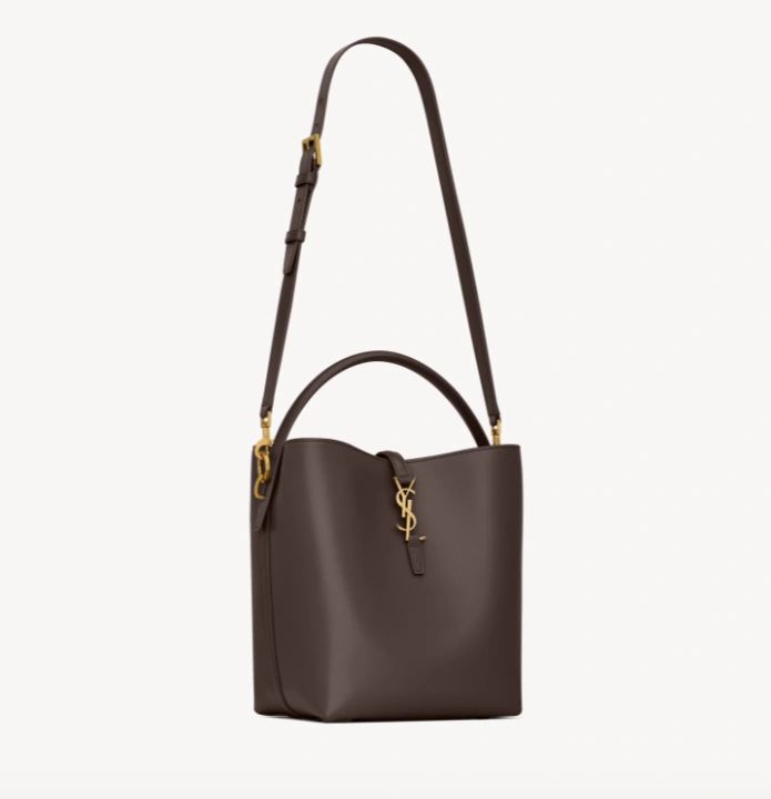 Saint Laurent LE 37 IN SHINY LEATHER ARABICA - Image 5