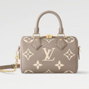 LOUIS VUITTON Speedy 20 cream color