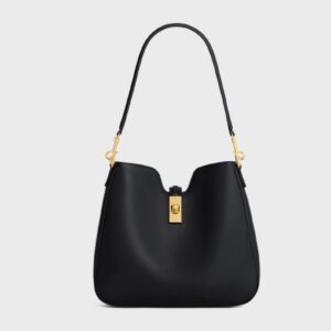 Celine SMALL CAMILLE 16 SOFT BAG IN SMOOTH CALFSKIN black