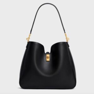Celine MEDIUM CAMILLE 16 SOFT BAG IN SMOOTH CALFSKIN black
