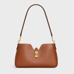 Celine SHOULDER CAMILLE 16 SOFT IN SMOOTH CALFSKIN color tan