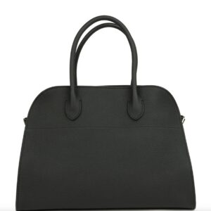 The Row Soft Margaux 12 Bag Black