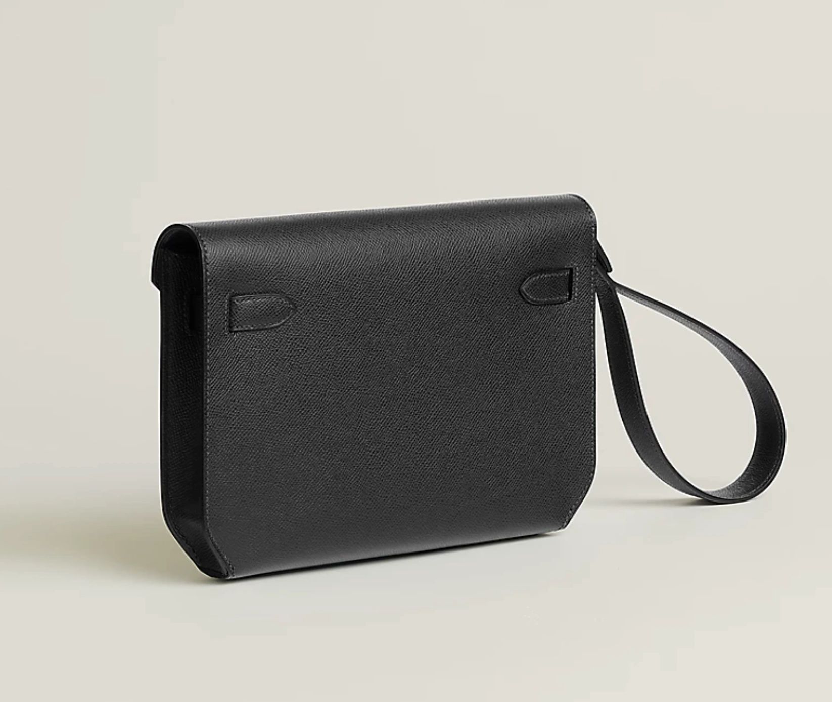 Hermes Kelly depeches 25 pouch black - Image 3