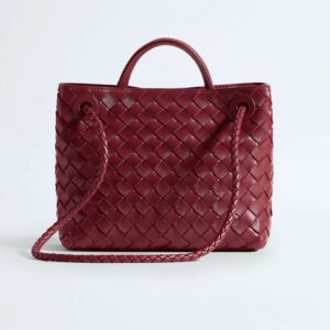 Bottega Veneta Small Andiamo Lava Red – Brand New