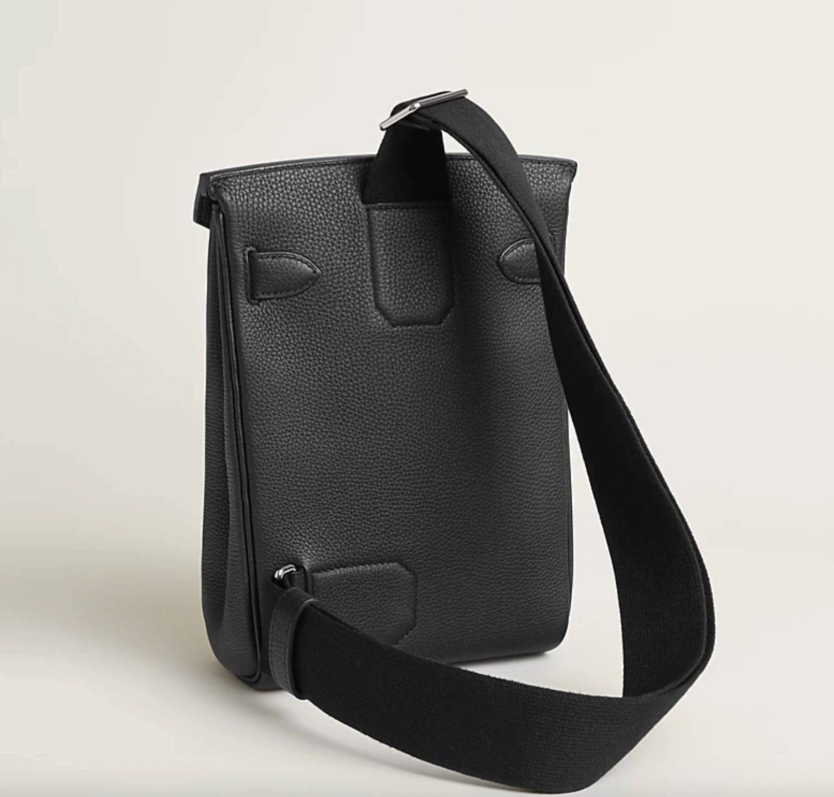 Hermès Hac à Dos PM Backpack – Black Togo Leather Brand New - Image 2