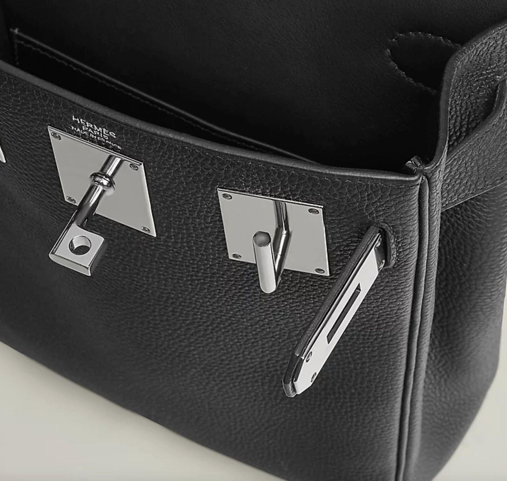 Hermès Hac à Dos PM Backpack – Black Togo Leather Brand New - Image 7
