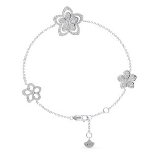 Graff Wild Flower Diamond Bracelet White Gold 0.99ct