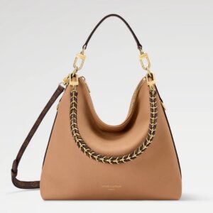 Louis Vuitton Multipass Beige Calfskin Shoulder Bag Full Set Authentic