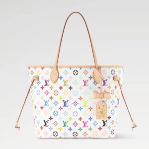 Louis Vuitton x Takashi Murakami Neverfull MM Monogram Tote Bag — Limited Edition LV x TM Collection