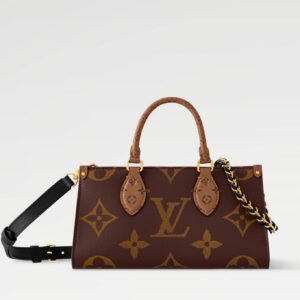 Louis Vuitton OnTheGo East West Chain M14236 – Monogram Reverse Canvas Tote Bag | Authentic Luxury Handbag
