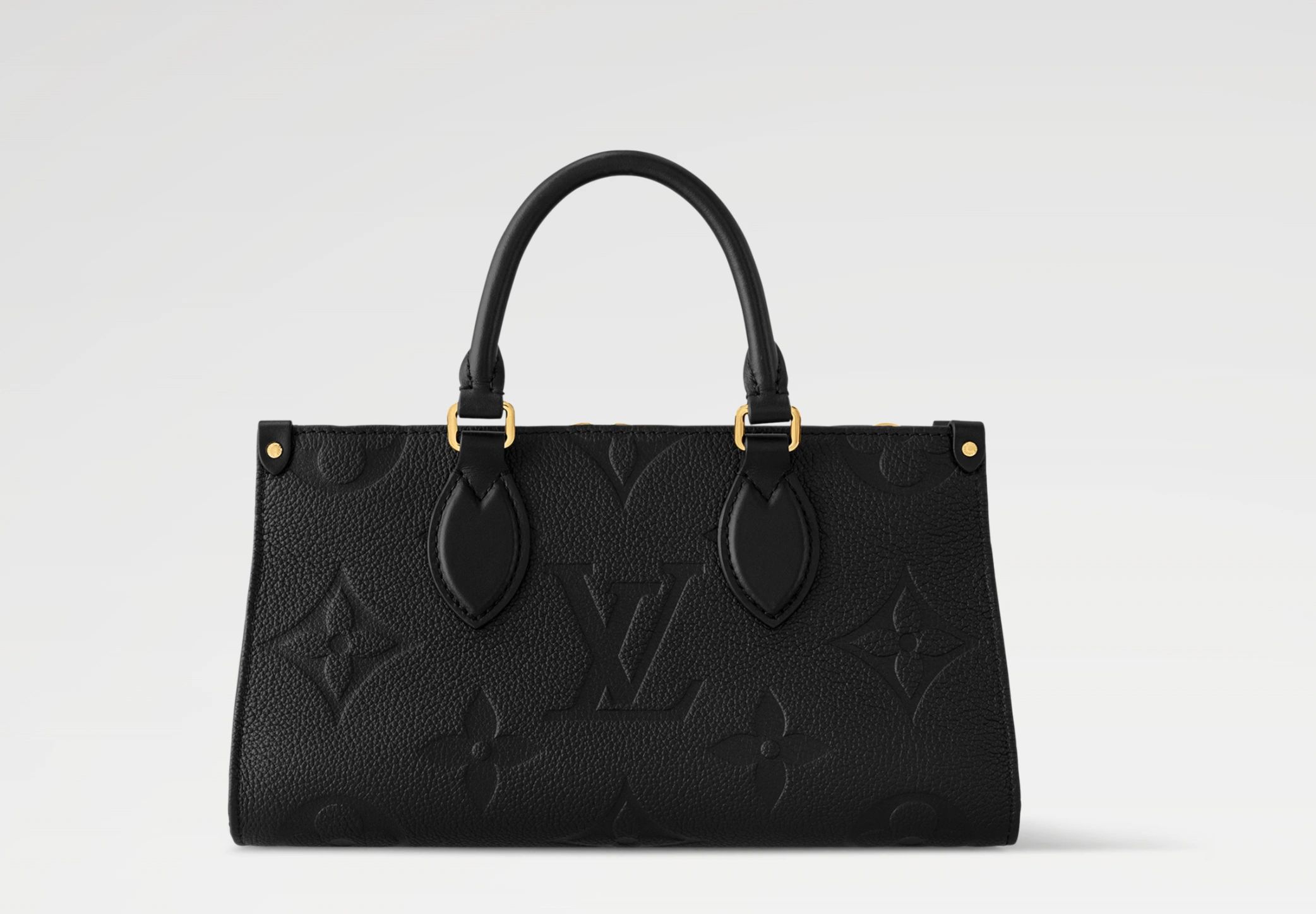 Louis Vuitton OnTheGo East West M23640 Black Monogram Empreinte Leather Tote Bag - Image 3