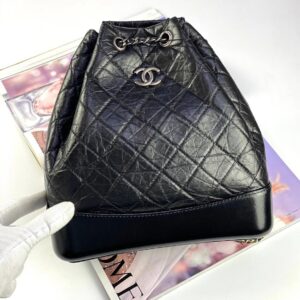 CHANEL Small Gabrielle Backpack Black