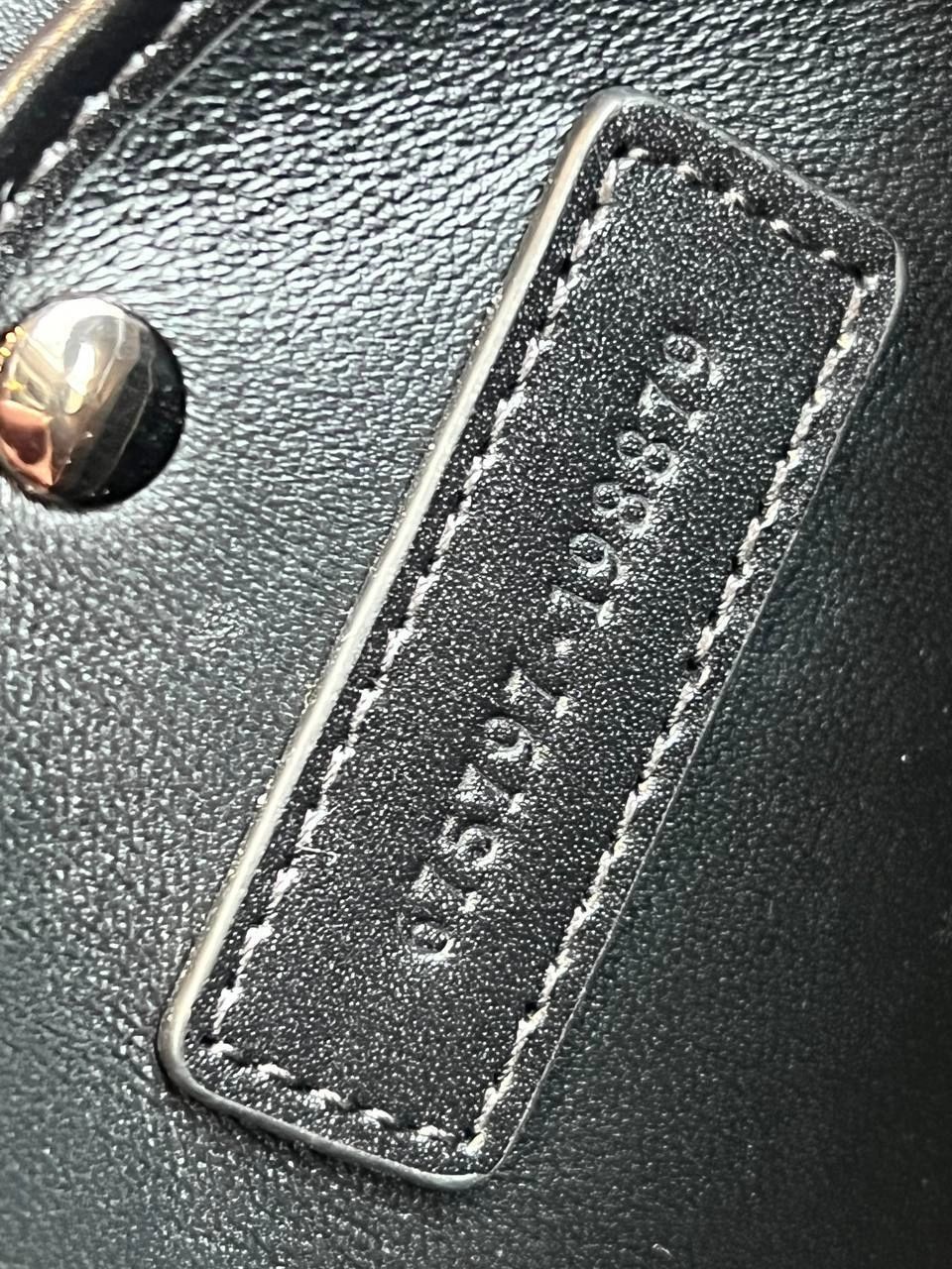 Gucci Bamboo 1947 Mini Top Handle Bag Black leather - Image 7