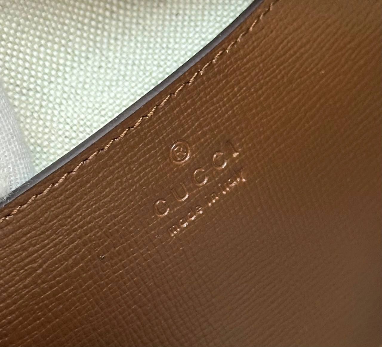 Gucci Horsebit 1955 Small Shoulder bag Browm - Image 8