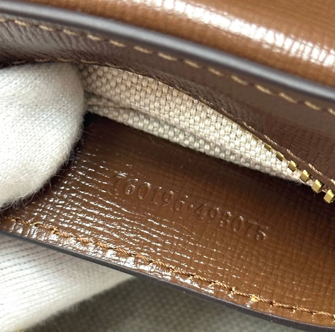Gucci Horsebit 1955 Small Shoulder bag Browm - Image 9