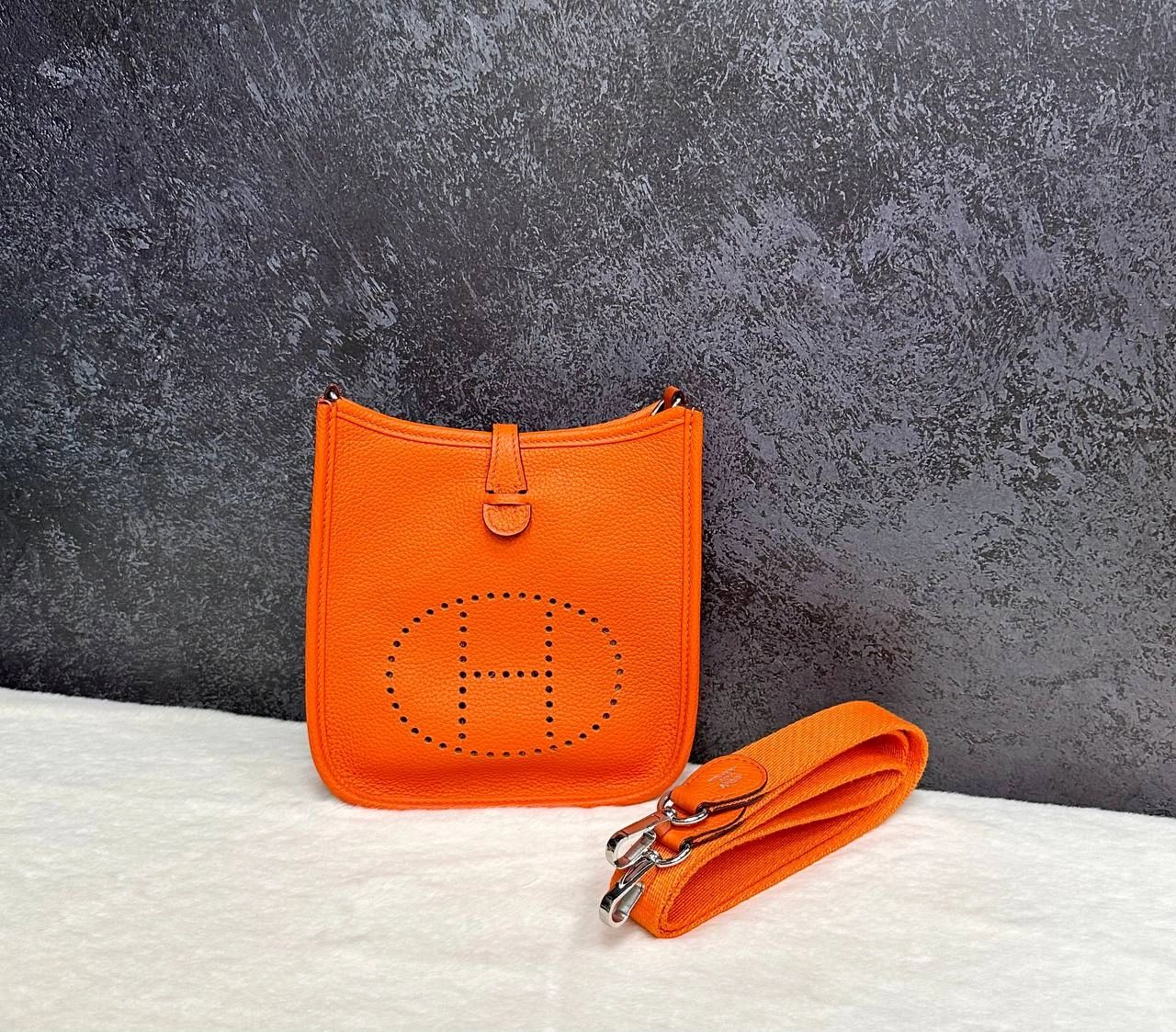 Hermes Evelyne Bag orange