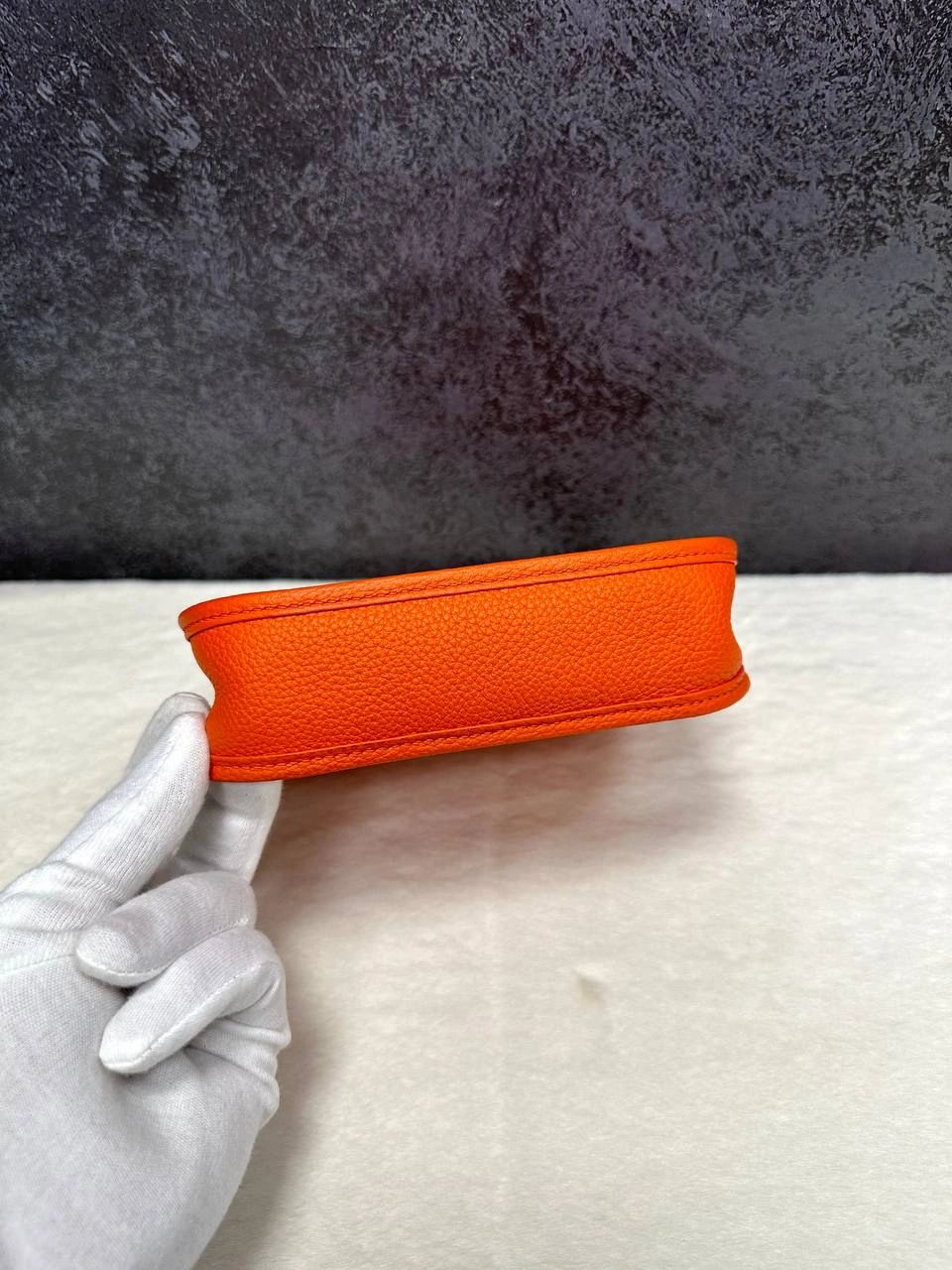 Hermes Evelyne Bag orange - Image 7