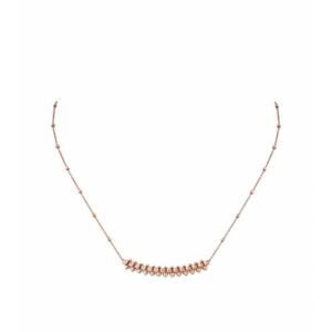 Clash de Cartier Small Pendant in 18K White Gold – Adjustable 38-41 cm Chain by Cartier
