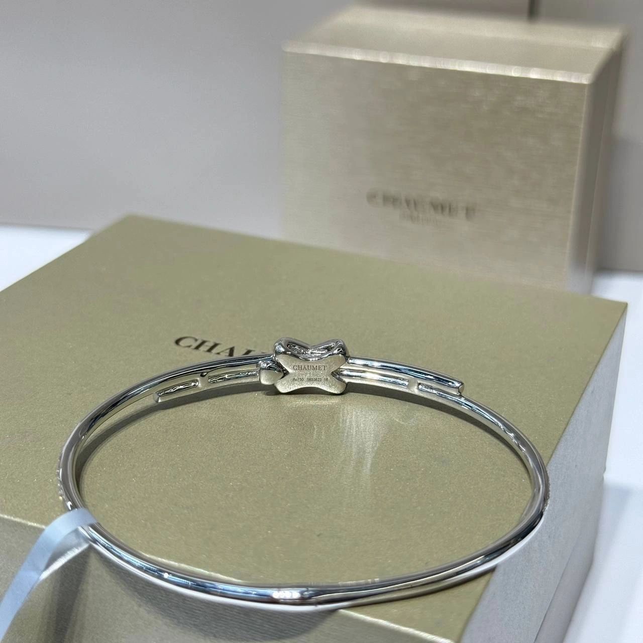 Chaumet Jeux de Liens bracelet White gold, diamonds - Image 5