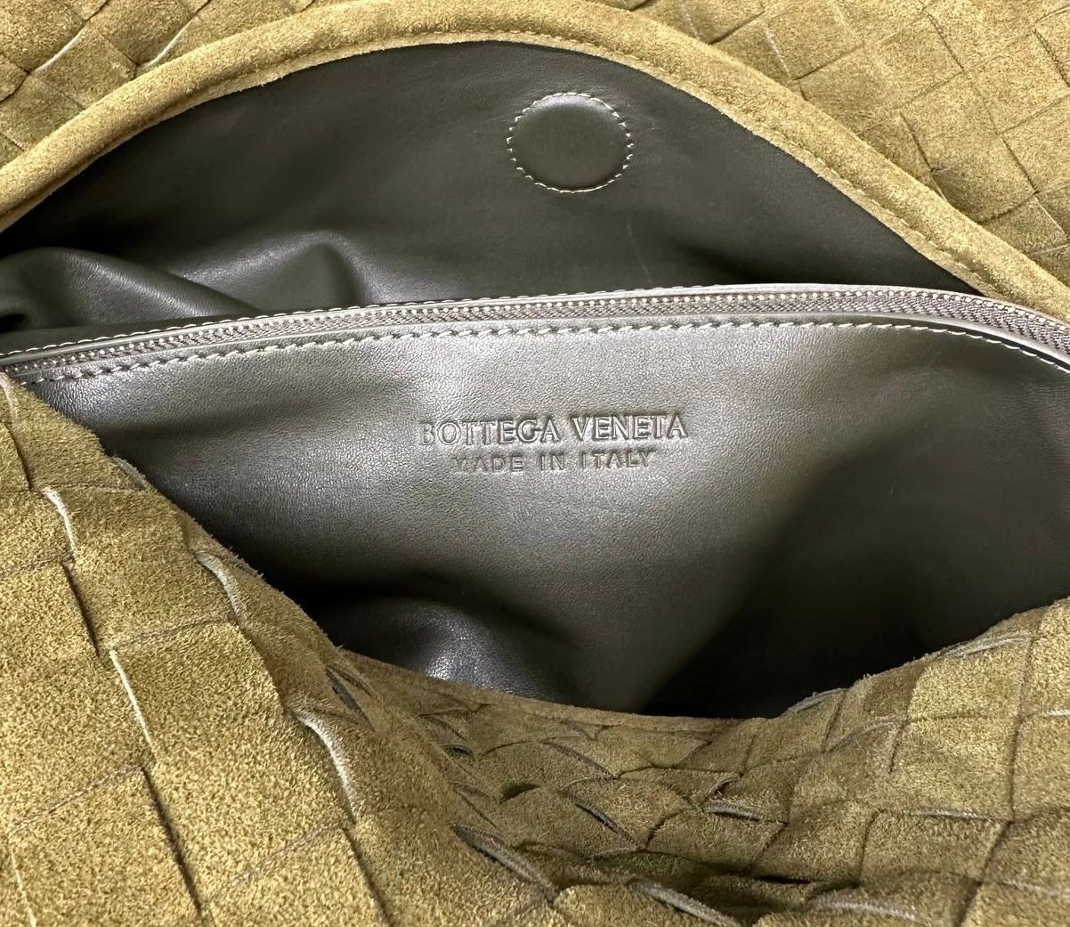Bottega Veneta Large Hop color Mud - Image 5